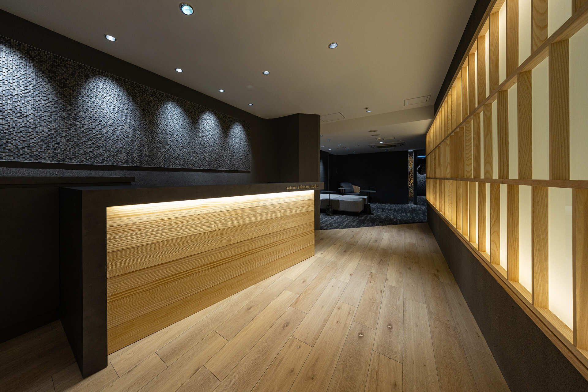 サトミスキンケアスタジオ 内観